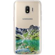 Прозрачный чехол Uprint Samsung J250 Galaxy J2 (2018) Green Mountain