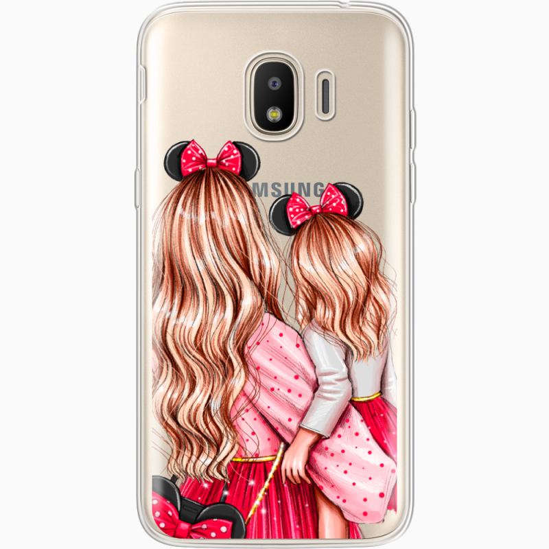 Прозрачный чехол Uprint Samsung J250 Galaxy J2 (2018) Mouse Girls