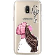 Прозрачный чехол Uprint Samsung J250 Galaxy J2 (2018) It's Gonna Be OK