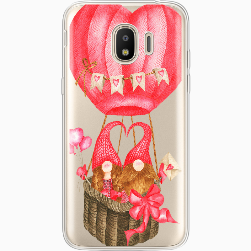 Прозрачный чехол Uprint Samsung J250 Galaxy J2 (2018) Valentine Dwarfs