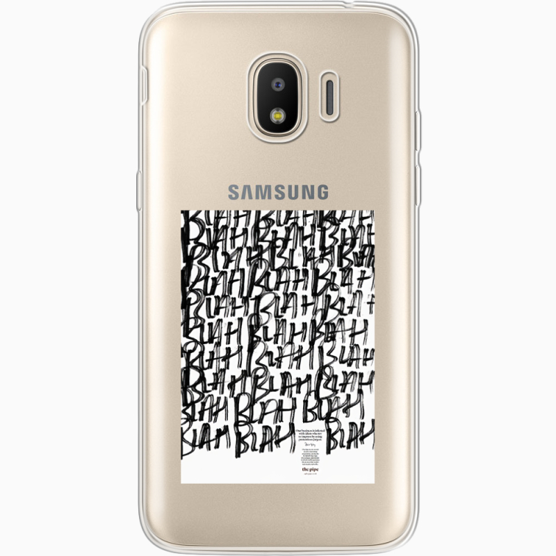 Прозрачный чехол Uprint Samsung J250 Galaxy J2 (2018) Blah Blah