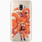 Прозрачный чехол Uprint Samsung J250 Galaxy J2 (2018) Naruto and Kurama