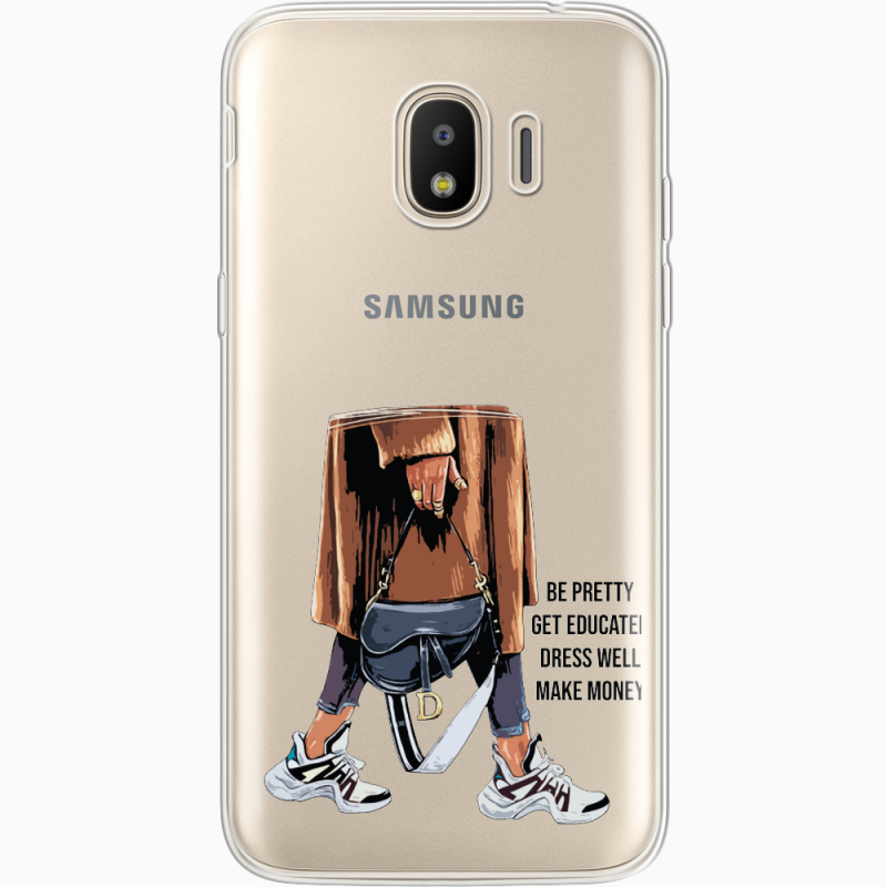 Прозрачный чехол Uprint Samsung J250 Galaxy J2 (2018) Motivation