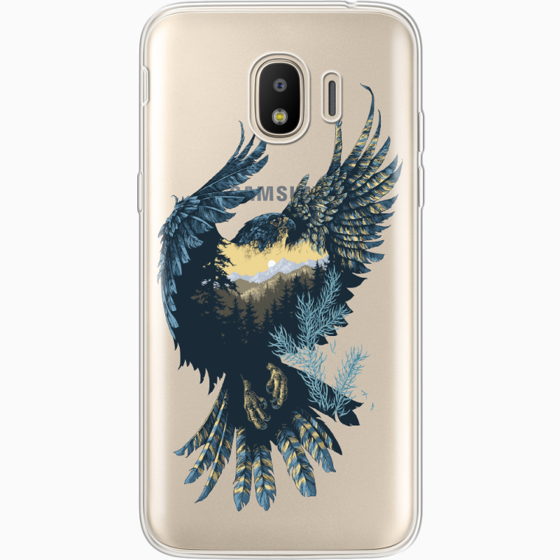 Прозрачный чехол Uprint Samsung J250 Galaxy J2 (2018) Eagle