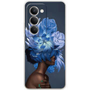 Чохол BoxFace Xiaomi Redmi 15 Exquisite Blue Flowers