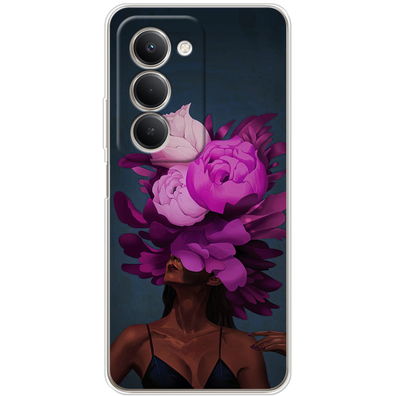 Чохол BoxFace Xiaomi Redmi 15 Exquisite Purple Flowers