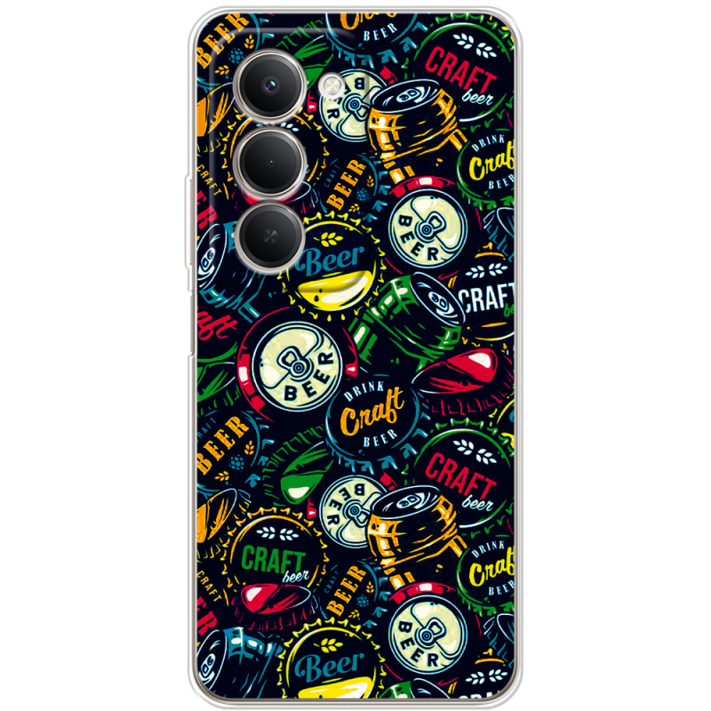 Чохол BoxFace Xiaomi Redmi 15 Bottle Caps