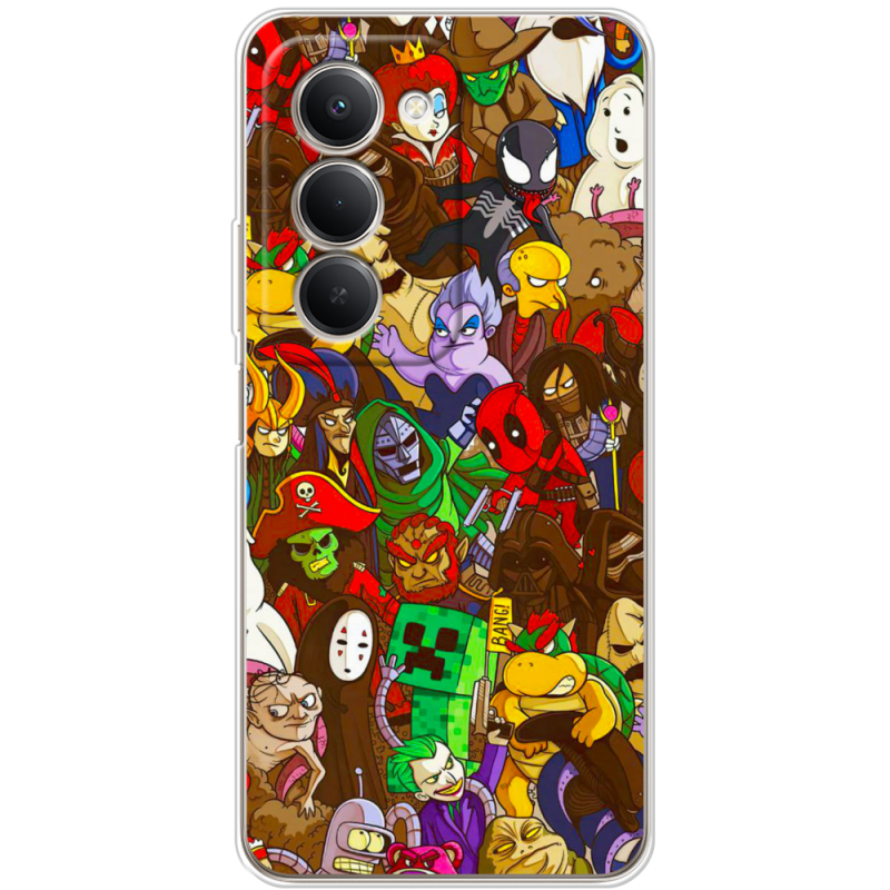 Чохол BoxFace Xiaomi Redmi 15 Злодеи