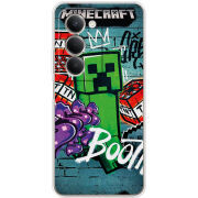 Чохол BoxFace Xiaomi Redmi 15 Minecraft Graffiti
