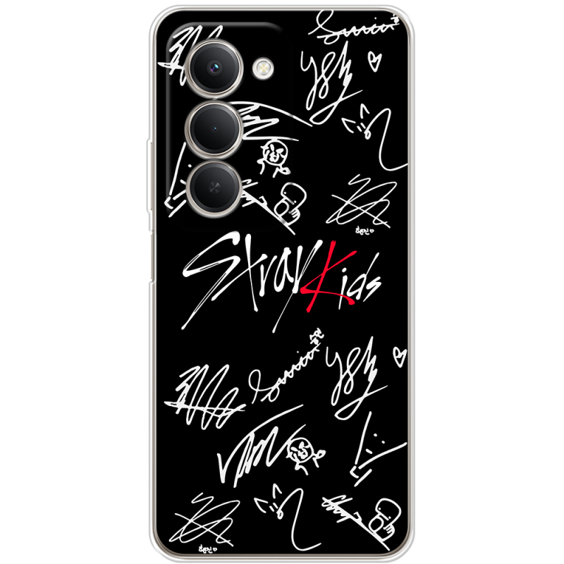 Чохол BoxFace Xiaomi Redmi 15 Stray Kids автограф