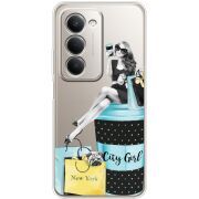 Прозорий чохол BoxFace Xiaomi Redmi 15 City Girl