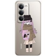 Прозорий чохол BoxFace Xiaomi Redmi 15 Winter Morning Girl