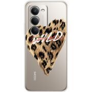 Прозорий чохол BoxFace Xiaomi Redmi 15 Wild Love