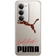 Прозорий чохол BoxFace Xiaomi Redmi 15 Wild Cat