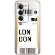 Прозорий чохол BoxFace Xiaomi Redmi 15 Ticket London