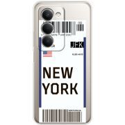 Прозорий чохол BoxFace Xiaomi Redmi 15 Ticket New York