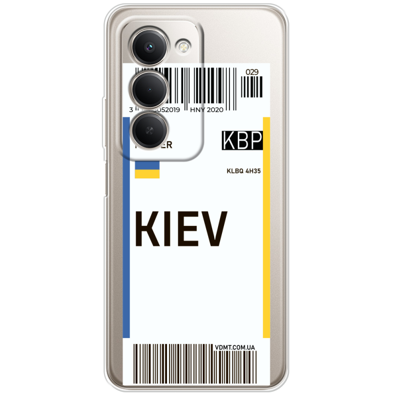 Прозорий чохол BoxFace Xiaomi Redmi 15 Ticket Kiev