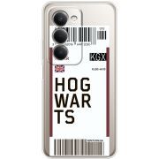 Прозорий чохол BoxFace Xiaomi Redmi 15 Ticket Hogwarts