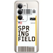 Прозорий чохол BoxFace Xiaomi Redmi 15 Ticket Springfield