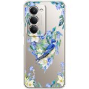 Прозорий чохол BoxFace Xiaomi Redmi 15 Spring Bird