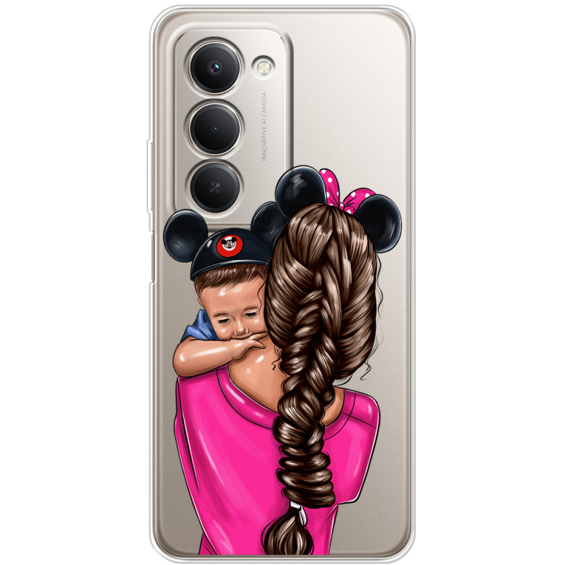 Прозорий чохол BoxFace Xiaomi Redmi 15 Mouse Mommy