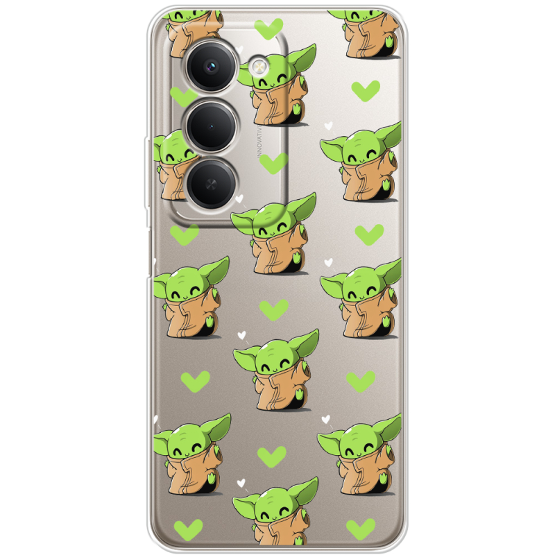 Прозорий чохол BoxFace Xiaomi Redmi 15 Pattern Baby Yoda