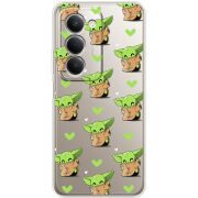 Прозорий чохол BoxFace Xiaomi Redmi 15 Pattern Baby Yoda
