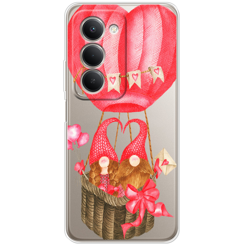 Прозорий чохол BoxFace Xiaomi Redmi 15 Valentine Dwarfs