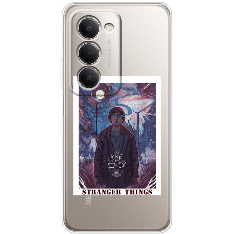Прозорий чохол BoxFace Xiaomi Redmi 15 Stranger Things