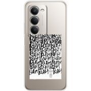 Прозорий чохол BoxFace Xiaomi Redmi 15 Blah Blah