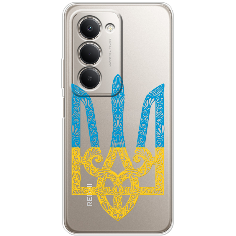 Прозорий чохол BoxFace Xiaomi Redmi 15 Gold Trident