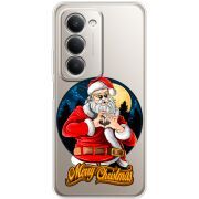 Прозорий чохол BoxFace Xiaomi Redmi 15 Cool Santa