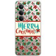 Прозорий чохол BoxFace Xiaomi Redmi 15 Vintage Christmas Pattern
