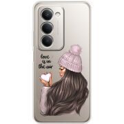 Прозорий чохол BoxFace Xiaomi Redmi 15 love is in the air