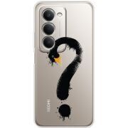Прозорий чохол BoxFace Xiaomi Redmi 15 Swan question