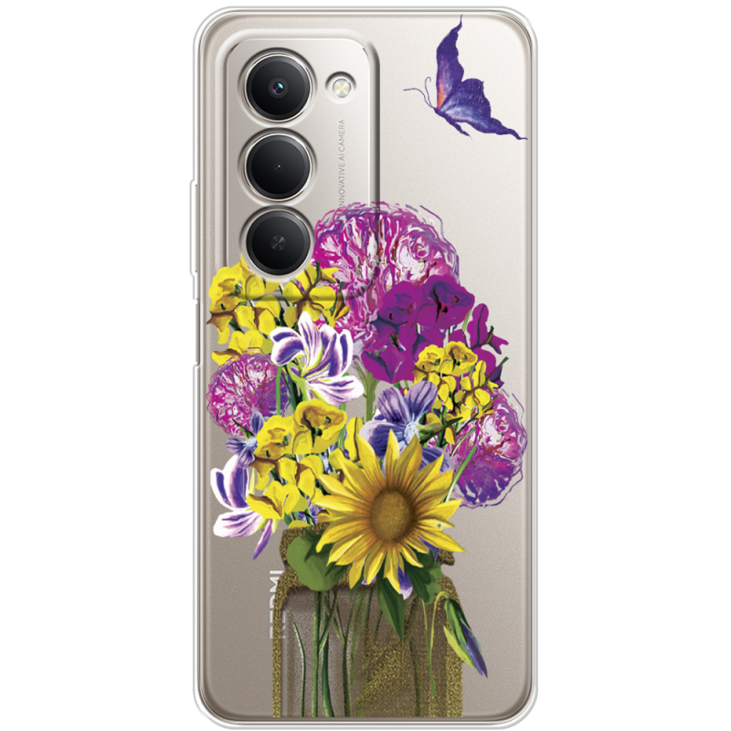Прозорий чохол BoxFace Xiaomi Redmi 15 My Bouquet