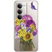 Прозорий чохол BoxFace Xiaomi Redmi 15 My Bouquet