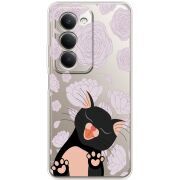Прозорий чохол BoxFace Xiaomi Redmi 15 Meow