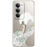 Прозорий чохол BoxFace Xiaomi Redmi 15 Swan
