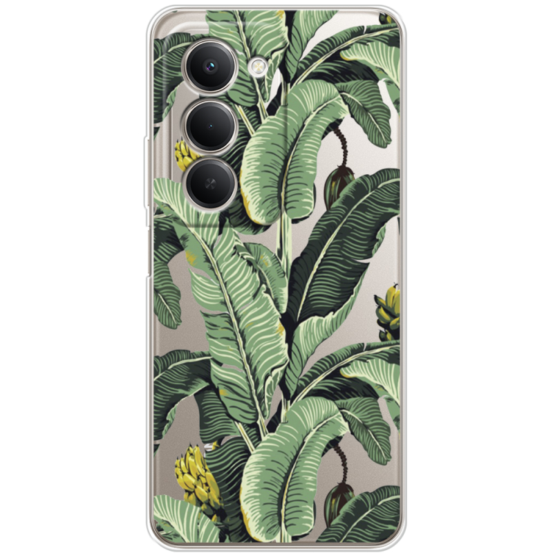 Прозорий чохол BoxFace Xiaomi Redmi 15 Banana Leaves