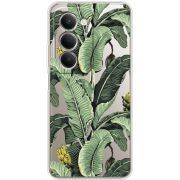 Прозорий чохол BoxFace Xiaomi Redmi 15 Banana Leaves