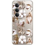 Прозорий чохол BoxFace Xiaomi Redmi 15 Cotton and Rabbits