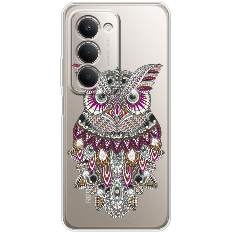 Чохол зі стразами Xiaomi Redmi 15 Owl
