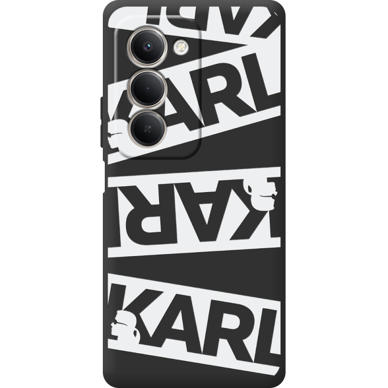 Чорний чохол BoxFace Xiaomi Redmi 15 White Karl