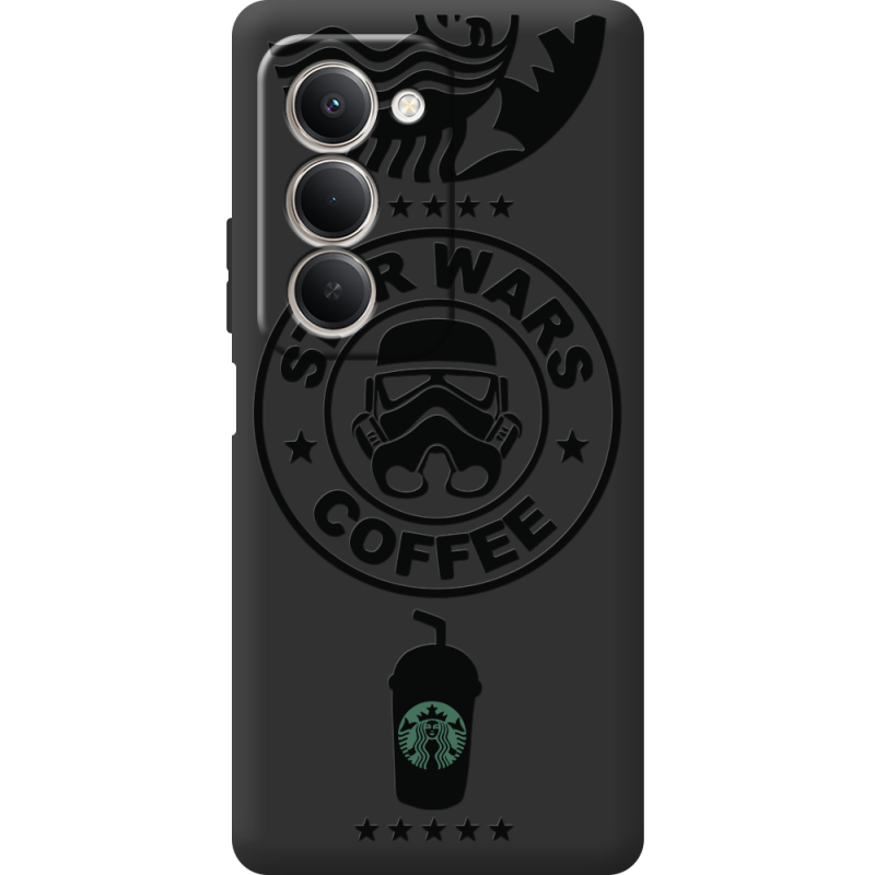 Чорний чохол BoxFace Xiaomi Redmi 15 Dark Coffee