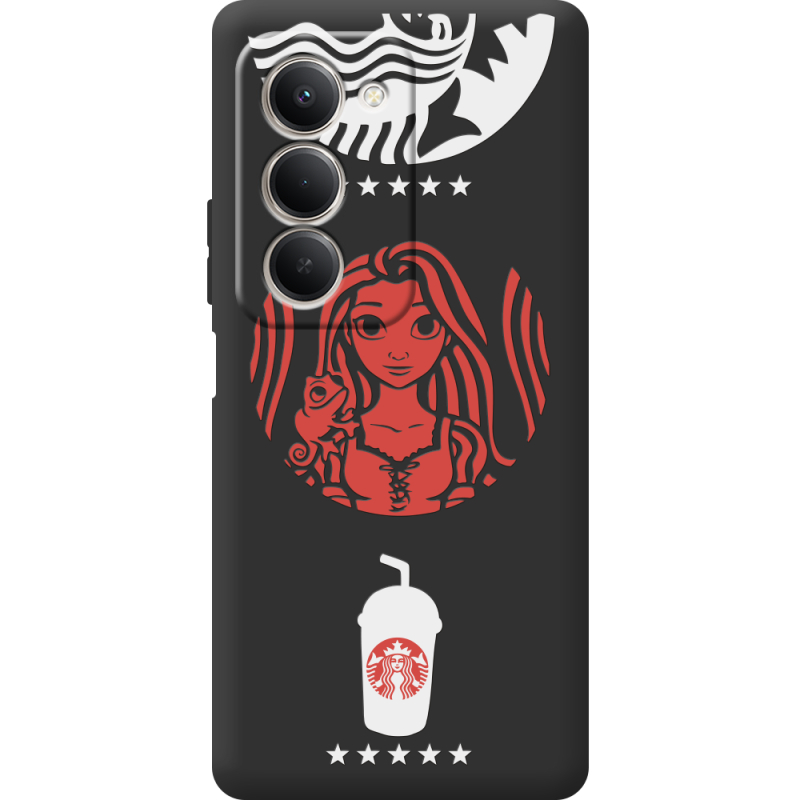 Чорний чохол BoxFace Xiaomi Redmi 15 RedWhite Coffee