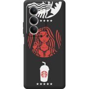 Чорний чохол BoxFace Xiaomi Redmi 15 RedWhite Coffee