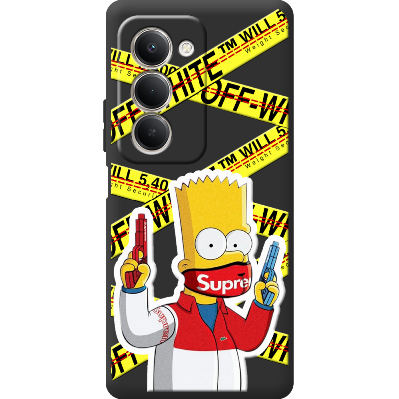 Чорний чохол BoxFace Xiaomi Redmi 15 White Bart