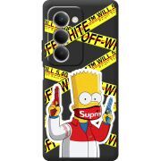 Чорний чохол BoxFace Xiaomi Redmi 15 White Bart