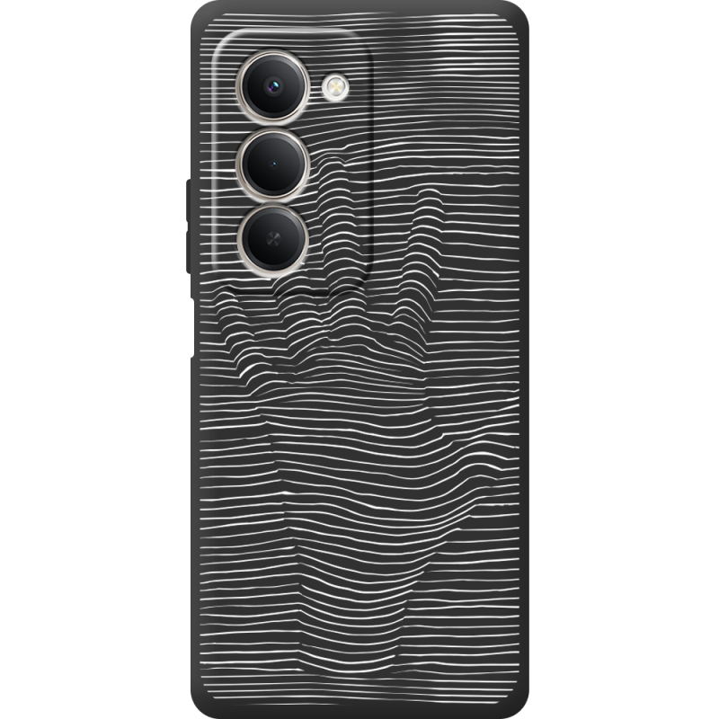 Чорний чохол BoxFace Xiaomi Redmi 15 Optical Hand